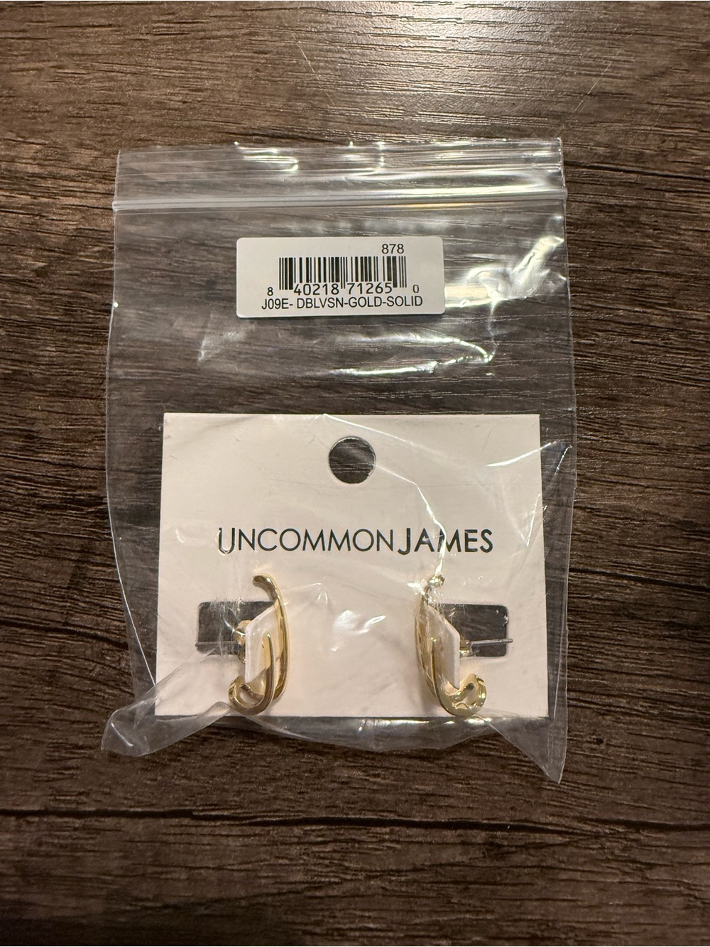 Uncommon James Double Vision Earrings - Gold - Picture 2 of 3